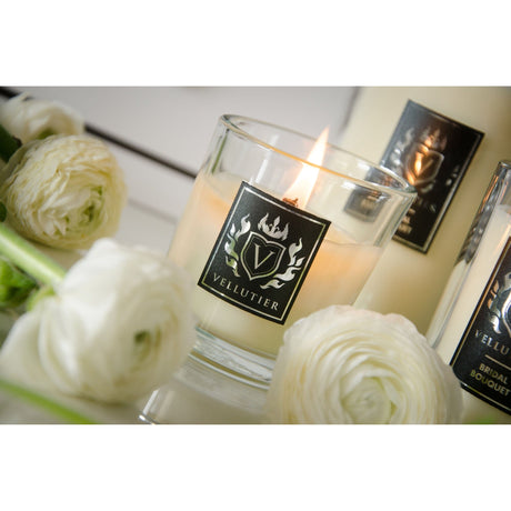 Lumanare parfumata Vellutier, 225 g, Bridal Bouquet Lumanare parfumata Vellutier 