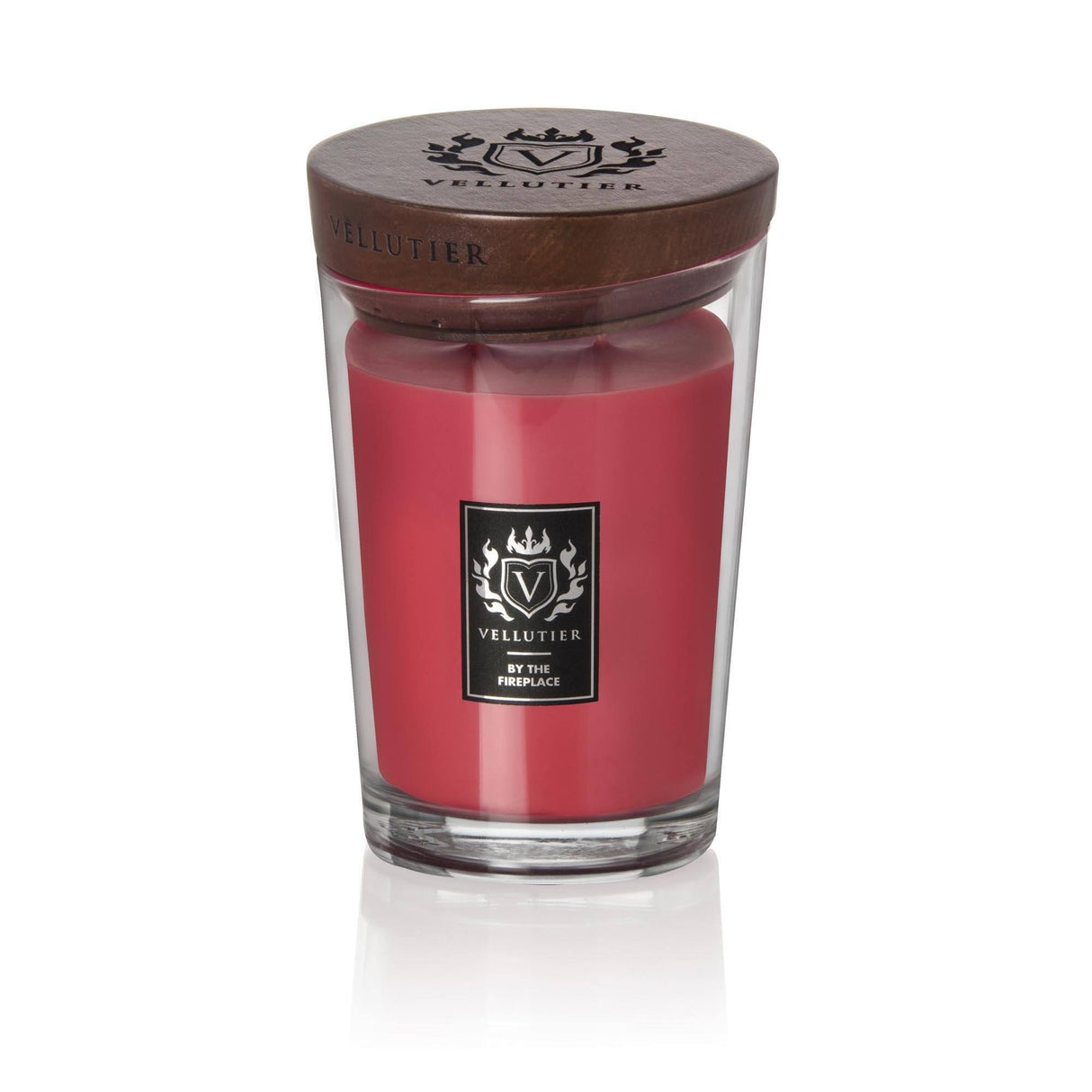 Lumanare parfumata VELLUTIER mare 2 fitile ''privind la simineu'' 515g Lumanare parfumata VELLUTIER 