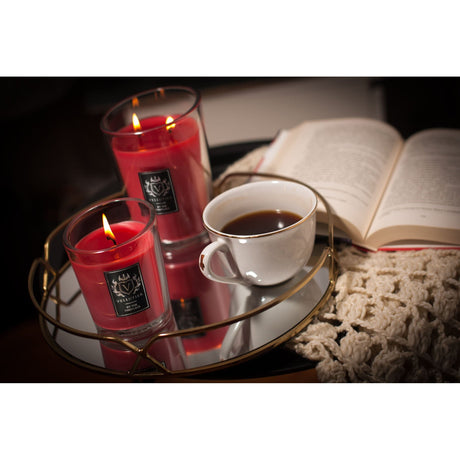 Lumanare parfumata Vellutier, 90 g, By the Fireplace Lumanare parfumata Vellutier 