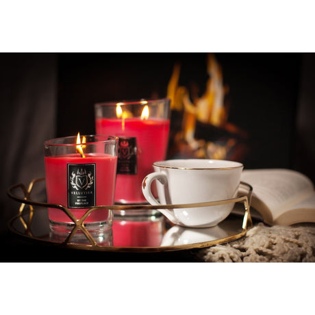 Lumanare parfumata Vellutier, 90 g, By the Fireplace Lumanare parfumata Vellutier 