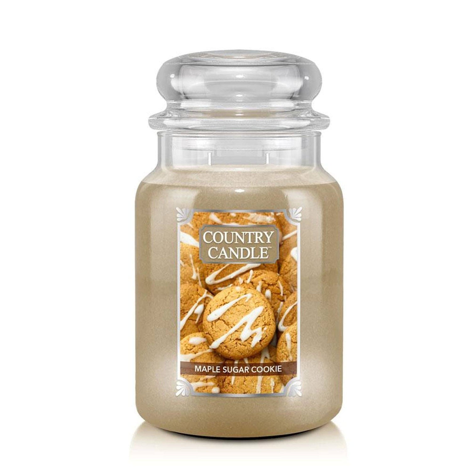 Lumanare parfumata 2 fitiluri Kringle Country Candle 652g Prajitura cu sirop de artar Lumanare parfumata Kringle Candle 