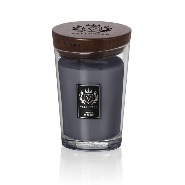 Lumanare parfumata VELLUTIER mare 2 fitile ''Dorinte in noapte'' 515g Lumanare parfumata VELLUTIER 