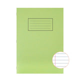 Caiet studentesc Silvine 40 de file dictando, 75g/mp, cu margine de 8mm si coperta verde Caiet Paperie.ro 