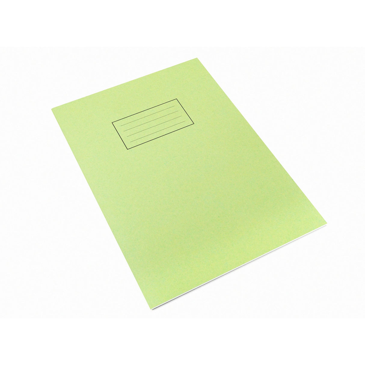 Caiet studentesc Silvine 40 de file dictando, 75g/mp, cu margine de 8mm si coperta verde Caiet Paperie.ro 