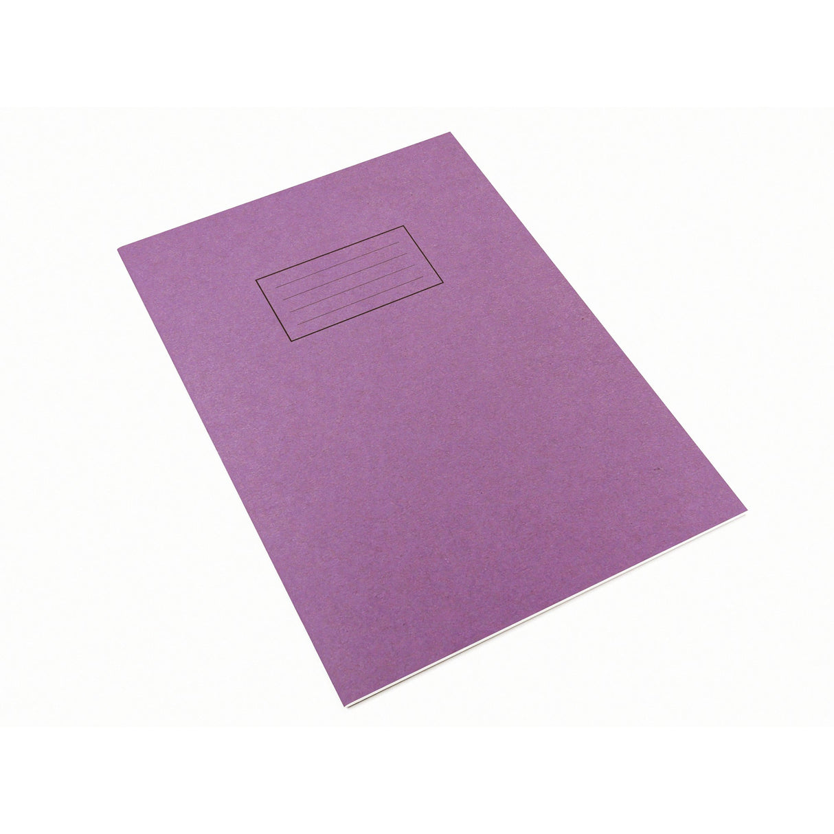 Caiet studentesc Silvine 40 de file dictando, 75g/mp, cu margine de 8mm si coperta mov Caiet Paperie.ro 