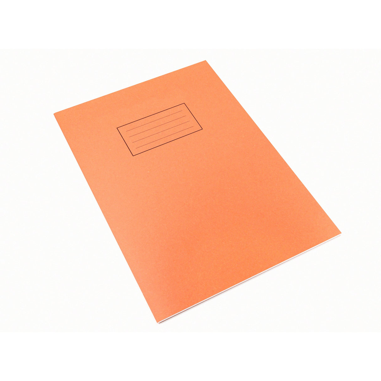 Caiet studentesc Silvine 40 de file dictando, 75g/mp, cu margine de 8mm si coperta portocalie Caiet Paperie.ro 