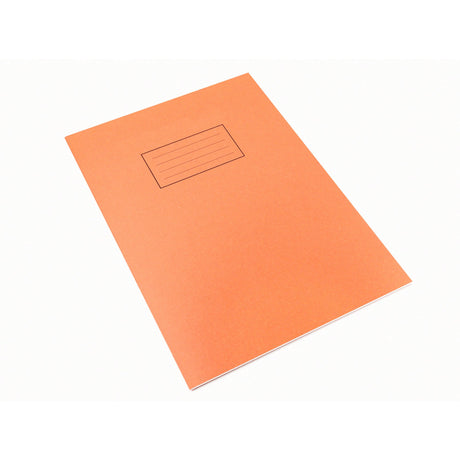 Caiet studentesc Silvine 40 de file dictando, 75g/mp, cu margine de 8mm si coperta portocalie Caiet Paperie.ro 