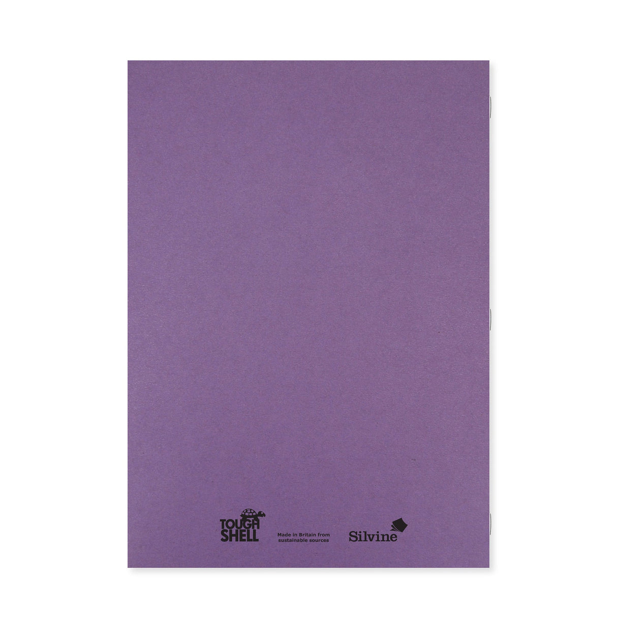 Caiet studentesc Silvine. Contine 40 de file dictando, 75g/mp, cu margine de 8mm si o coperta laminata, pentru rezistenta, mov Caiet Paperie.ro 