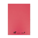 Caiet studentesc Silvine. Contine 40 de file dictando, 75g/mp, cu margine de 8mm si o coperta laminata, pentru rezistenta, rosie Caiet Paperie.ro 