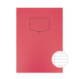 Caiet studentesc Silvine. Contine 40 de file dictando, 75g/mp, cu margine de 8mm si o coperta laminata, pentru rezistenta, rosie Caiet Paperie.ro 