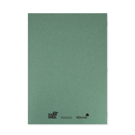 Caiet studentesc Silvine. Contine 40 de file dictando, 75g/mp, cu margine de 8mm si o coperta laminata, pentru rezistenta, verde inchis Caiet Paperie.ro 