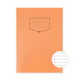 Caiet studentesc Silvine. Contine 40 de file dictando, 75g/mp, cu margine de 8mm si o coperta laminata, pentru rezistenta, portocalie Caiet Paperie.ro 