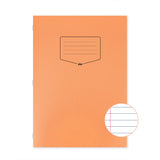 Caiet studentesc Silvine. Contine 40 de file dictando, 75g/mp, cu margine de 8mm si o coperta laminata, pentru rezistenta, portocalie Caiet Paperie.ro 