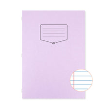 Încarcă imaginea în vizualizatorul Galerie, Caiet Silvine A4+. Contine 40 de file dictando, 75g/mp, cu margine de 8mm si o coperta laminata, pentru rezistenta, violet Caiet Paperie.ro 
