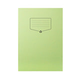 Caiet A4 studentesc din hartie reciclata Silvline 32 de file, 100% din hartie reciclata, cu margine de 8mm si coperta verde Caiet Paperie.ro 