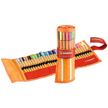 Încarcă imaginea în vizualizatorul Galerie, Fineliner Point 88 Stabilo 0.4mm 25+5 buc neon/Rollerset Fineliner Stabilo 
