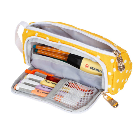 Penar Geeksta Design 9 Galben/buline albe Penar Geeksta 