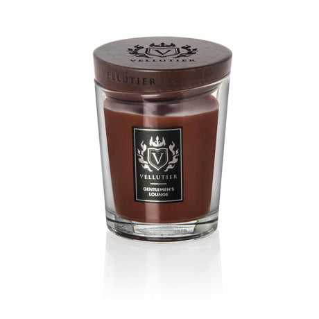 Lumanare parfumata VELLUTIER medie ''Clubul gentlemanilor'' 225g Lumanare parfumata VELLUTIER 