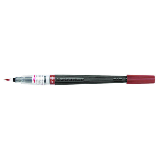 Pensula Pentel colorata maro Paperie.ro 