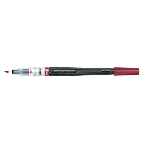 Pensula Pentel colorata maro Paperie.ro 