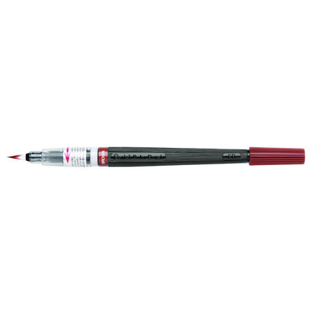 Pensula Pentel colorata verde deschis Paperie.ro 