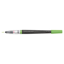 Încarcă imaginea în vizualizatorul Galerie, Pensula Pentel colorata verde deschis Paperie.ro 
