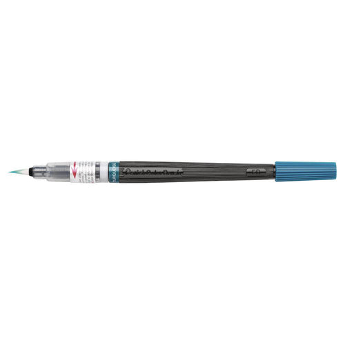 Pensula Pentel colorata turquoise Paperie.ro 