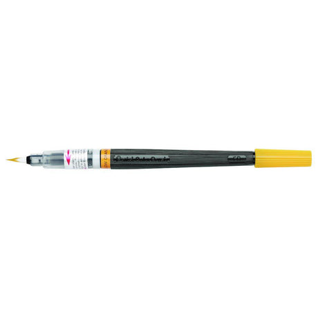 Pensula Pentel colorata portocaliu deschis Paperie.ro 