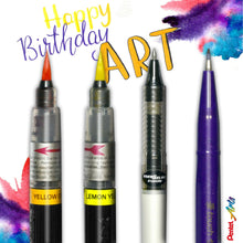 Încarcă imaginea în vizualizatorul Galerie, Pensula Pentel colorata maro Paperie.ro 
