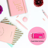 Penar Geeksta Design 2 Roz/Buline albe Penar Geeksta 