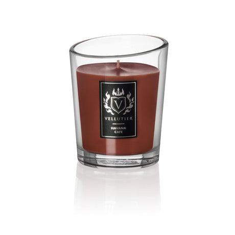 Lumanare parfumata VELLUTIER medie ''Havana Cafe'' 225g Lumanare parfumata VELLUTIER 
