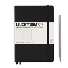 Încarcă imaginea în vizualizatorul Galerie, Caiet Bujo A5 Classic - Black, 251 pagini BUJO Leuchtturm 1917 
