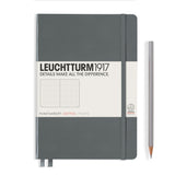Agenda Dictando A5 Clasic - Antracit, 251 pagini A5, dictando, hardcover Leuchtturm 1917 