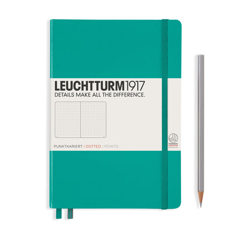 Caiet Bujo A5 Classic - Emerald 251 pagini BUJO Leuchtturm 1917 