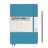 Agenda Mate A5 Clasic- Nordic Blue 251 pagini A5, mate, hardcover Leuchtturm 1917 