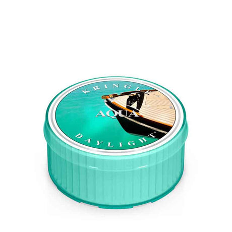 Lumanare parfumata Kringle Candle, 42 g, Aqua Lumanare parfumata Kringle Candle 