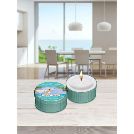 Lumanare parfumata Country Candle 35 g Coconut Colada Lumanare parfumata Kringle Candle 