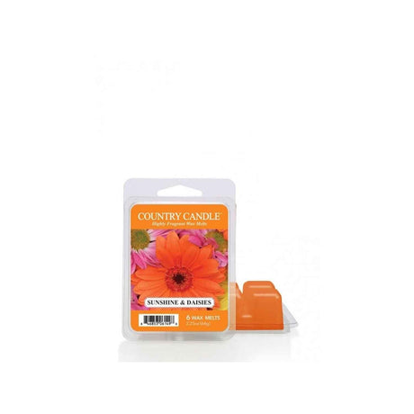 Ceara parfumata Country Candle, 64 g, Sunshine and Daises Lumanare parfumata Kringle Candle 