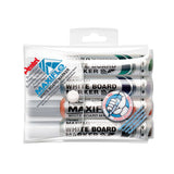 Marker pt tabla Pentel Maxiflo vf rotund 4 culori/set Paperie.ro 