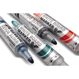 Marker pt tabla Pentel Maxiflo vf rotund 4 culori/set Paperie.ro 