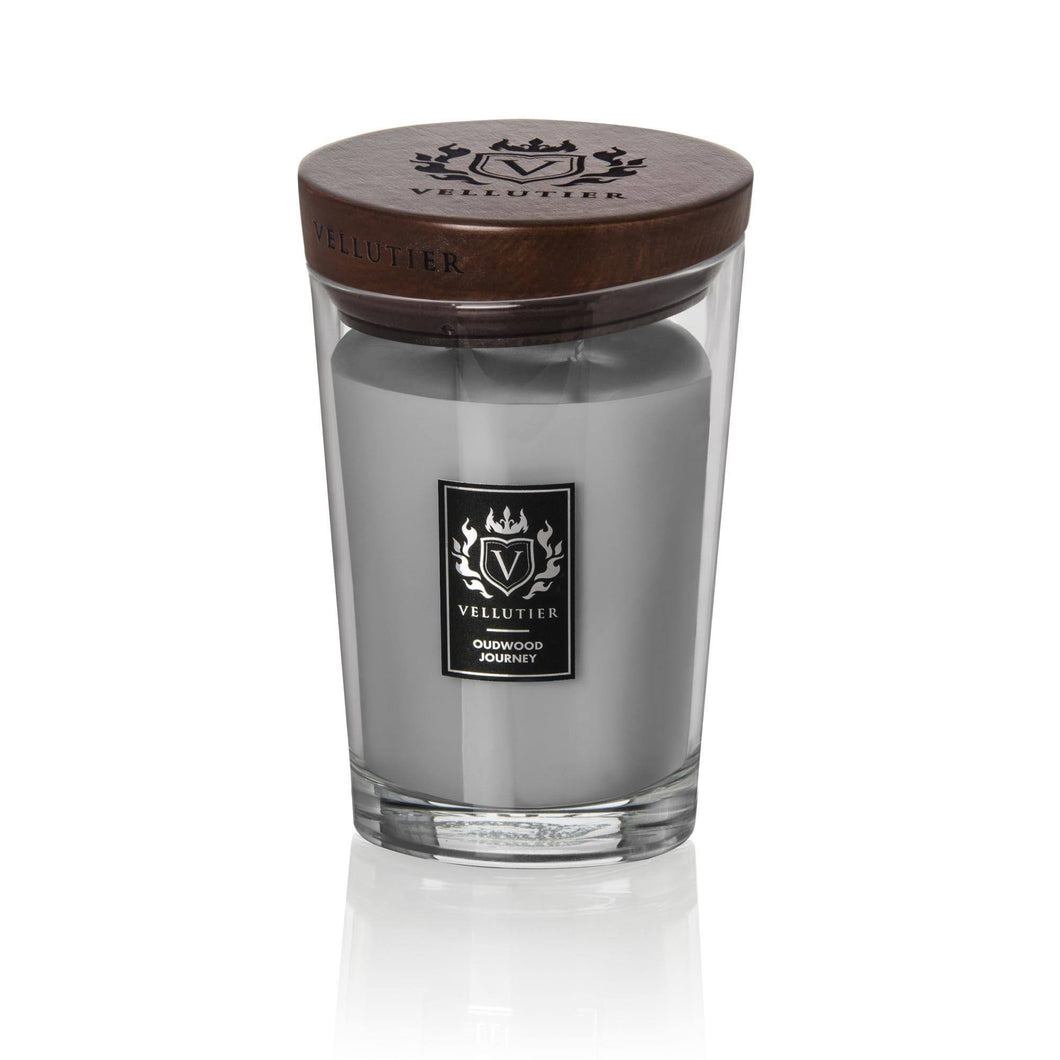 Lumanare parfumata VELLUTIER mare 2 fitile ''Calatorie in padurile orientale'' 515g Lumanare parfumata VELLUTIER 