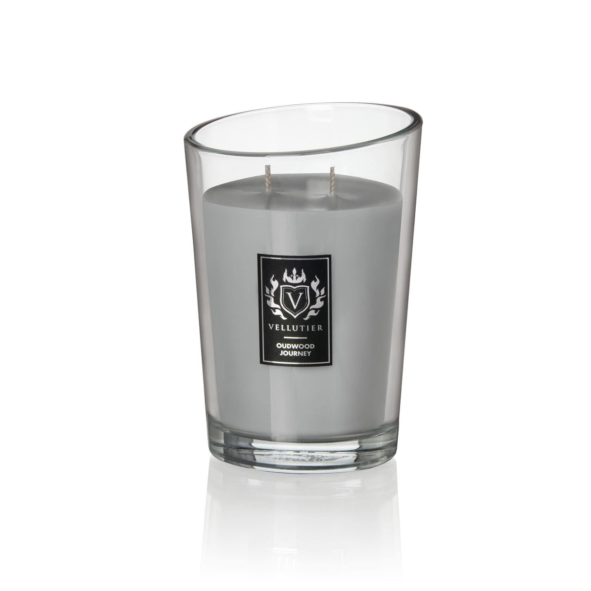 Lumanare parfumata VELLUTIER mare 2 fitile ''Calatorie in padurile orientale'' 515g Lumanare parfumata VELLUTIER 