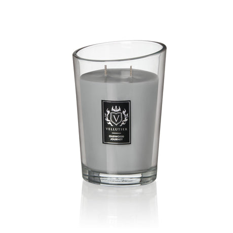 Lumanare parfumata VELLUTIER mare 2 fitile ''Calatorie in padurile orientale'' 515g Lumanare parfumata VELLUTIER 