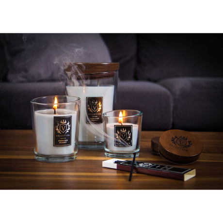Lumanare parfumata Vellutier, 90 g, Oudwood Journey Lumanare parfumata Vellutier 