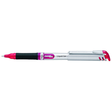 Roller cu gel Pentel EnerGel, BL17, 0.7 mm, fara mecanism, rosu Rollere cu gel Pentel 