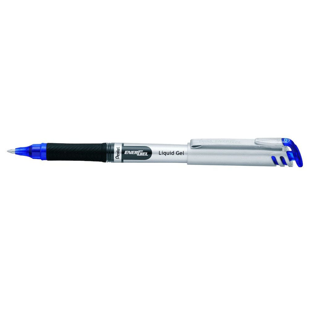Roller cu gel Pentel EnerGel, BL17, 0.7 mm, fara mecanism, albastru Rollere cu gel Pentel 