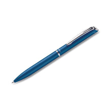 Încarcă imaginea în vizualizatorul Galerie, Roller cu gel Pentel EnerGel High Class, 0.7 mm, mecanism prin rasucire, mina neagra, corp metalic turquoise Rollere cu gel Pentel 
