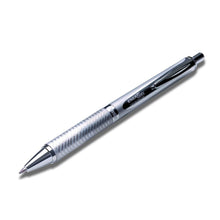 Încarcă imaginea în vizualizatorul Galerie, Roller cu gel Pentel EnerGel Sterling, 0.7 mm, cu mecanism, mina neagra, corp metalic argintiu Rollere cu gel Pentel 
