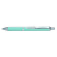 Roller cu gel Pentel EnerGel Sterling, 0.7 mm, cu mecanism, mina neagra, corp metalic bleu Rollere cu gel Pentel 