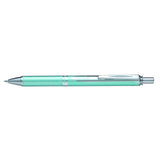 Roller cu gel Pentel EnerGel Sterling, 0.7 mm, cu mecanism, mina neagra, corp metalic bleu Rollere cu gel Pentel 